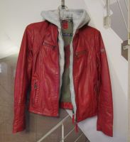 Gipsy Mauritius Lederjacke Nola 2 LEGV rot/ grau Kapuze S 36-38 Nordrhein-Westfalen - Dinslaken Vorschau