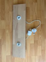 Wand- Deckenlampe aus Buchenholz für zwei Leuchten Niedersachsen - Braunschweig Vorschau