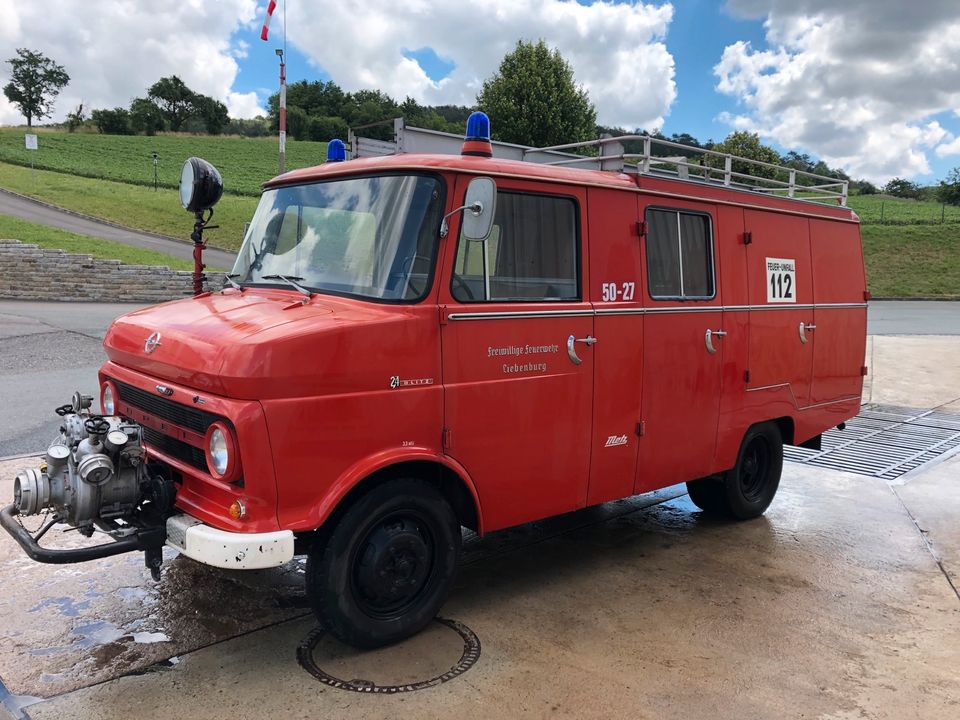 Opel Blitz Feuerwehr in Karsdorf