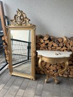 Antiker Spiegel mit Unterteil Bayern - Pliening Vorschau