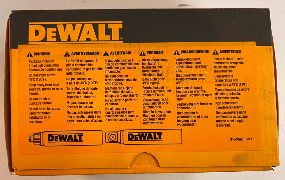 DEWALT | DDF6100045 | C4 Pins 45mm x 2,6mm | 700Stk | NEU! in Zetel