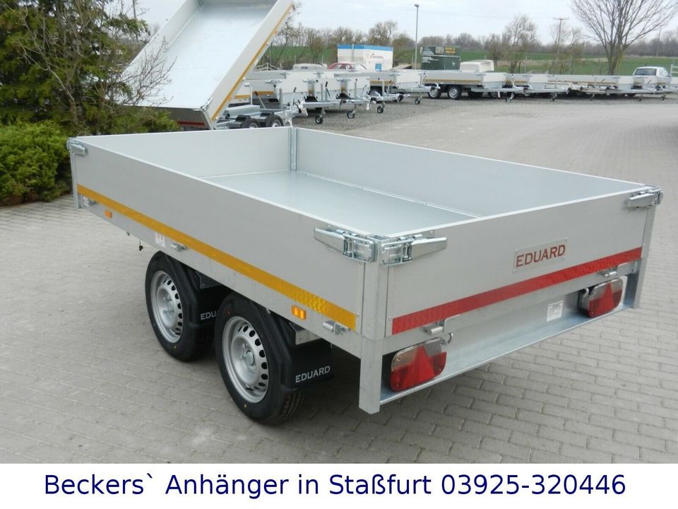 Eduard 2.000kg | elektr. Heckkipper | 2,60m x 1,50m | 72cm Ladehöhe | 2615K in Neundorf