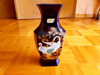 Vase Japanisches Design Vögel Schwarz-Blau Goldverziehrt Italien Rheinland-Pfalz - Trier Vorschau