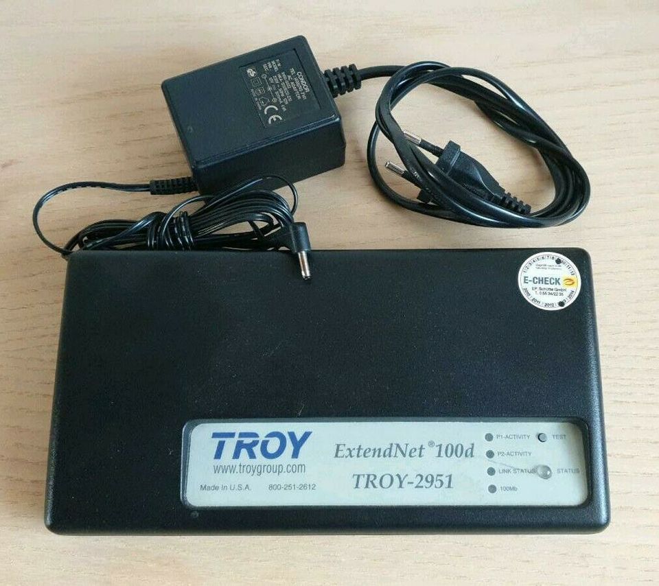 Troy Extendnet 100D externer Print Server TROY-2951B 2951B 2x LPT in Pegestorf