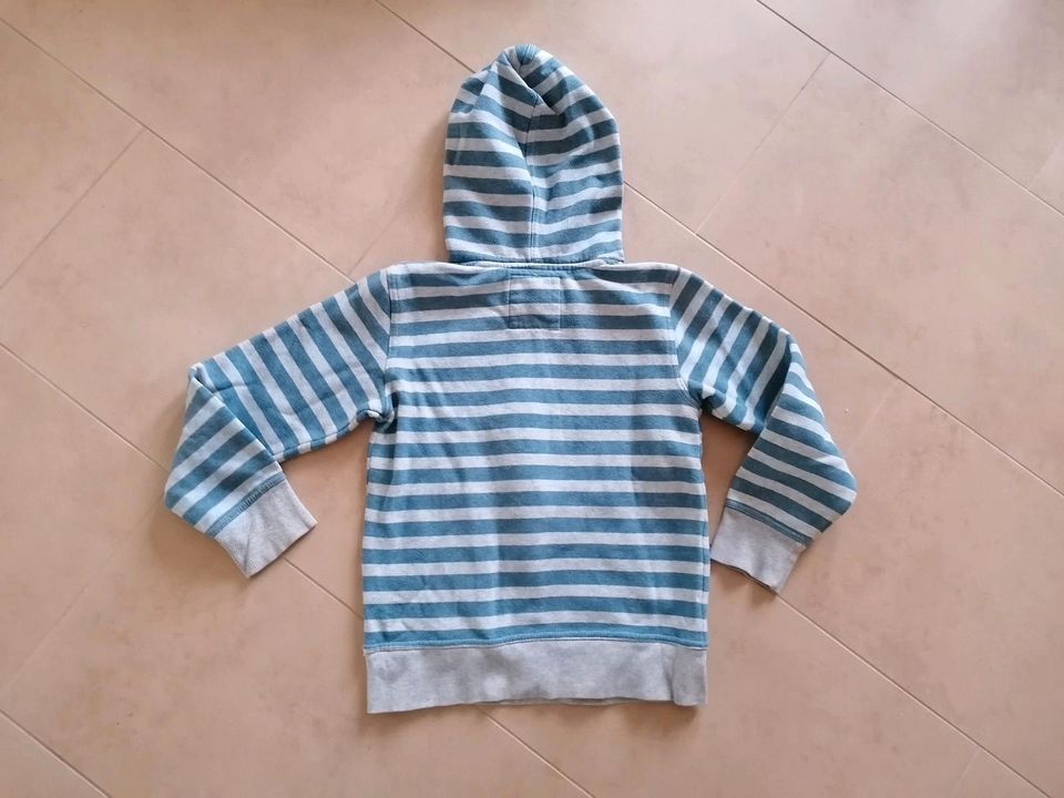 Pullover, H&M, LOGG, Gr. 134/140,gestreift grau/blau in Spreenhagen