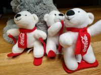 3x Coca Cola Eisbär Kuscheltier Plüsch Geschenk Snowboard Ski Eis Nordrhein-Westfalen - Rheinbach Vorschau