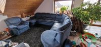 Sofa blau inklusive Sessel Rheinland-Pfalz - Erpolzheim Vorschau