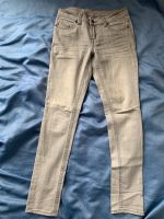 Orsay Hose skinny Jeans Straight leg grau Jeanshose Damenhose 36 Frankfurt am Main - Sachsenhausen Vorschau