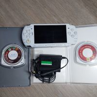 Sony Playstation Portable (PSP) Weiß + 2 Spiele + Kabel Bayern - Buxheim Vorschau