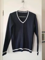 MONTEGO Pullover, dunkelblau mit hübschem V-Ausschnitt. S Frankfurt am Main - Bockenheim Vorschau