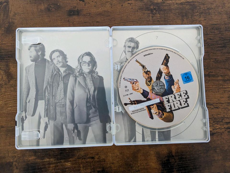 Free Fire Steelbook Blu-ray in München