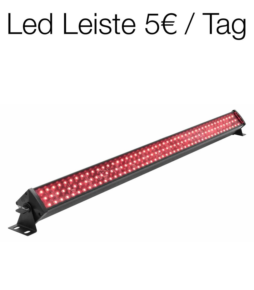 Led Licht Bar Lichtleiste Lichteffekt mieten in Lambsheim