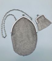 ANTIK HANDTASCHE SILBER FLAPPER KETTE PURSE ART DECO 1920er Berlin - Charlottenburg Vorschau