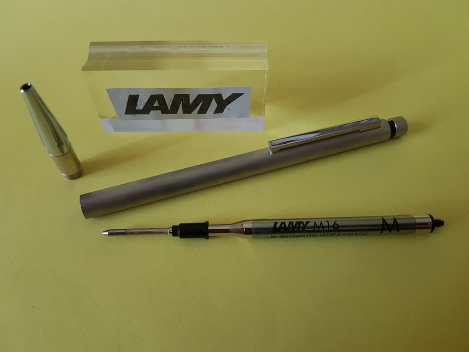 LAMY cp1 Kugelschreiber, Edelstahl matt, für Großraummine. in Gütersloh