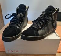 ESPRIT Stiefelette Wildleder/Leder-Optik, schwarz, Größe 42, Nürnberg (Mittelfr) - Nordstadt Vorschau