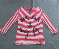Marc Aurel DamenShirt Gr.34/36 weiß/rot gestreift LeinenBaumwolle Nürnberg (Mittelfr) - Nordstadt Vorschau