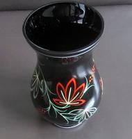 DDR Schwarzglas Vase -   Hyalithglas  50 - 60er Jahre Saarland - Saarlouis Vorschau