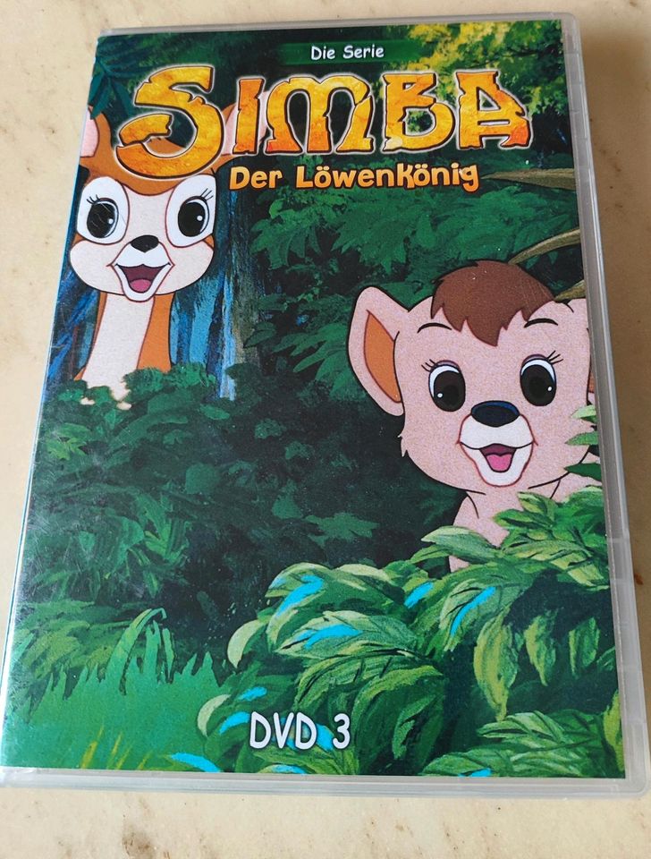 Kinder DVD'S Simba der Löwenkönig 3DVD, Yakari Folge 11,gebraucht in Dessau-Roßlau