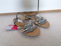 Sandale Young Spirit grau silber Gr. 40 Neu Brandenburg - Vetschau Vorschau