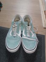 Old Skool Wildlederschuhe Blau, Mint Größe 41 Bayern - Nabburg Vorschau