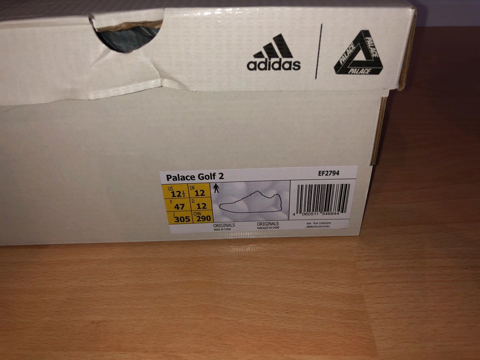 Adidas x Palace Golf 2.0 white sneaker in Bonn