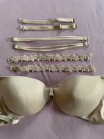 Hunkemöller Bügel- BH beige Gr. 80 A / 3 x Träger zum Wechseln Bayern - Hunderdorf Vorschau