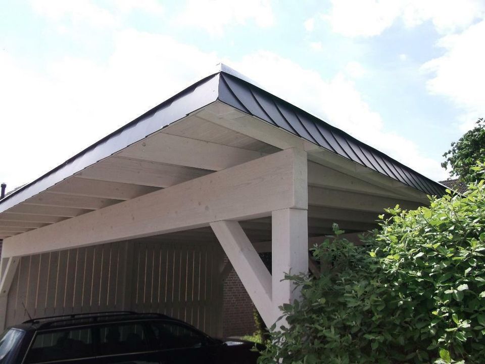 Carport Doppelcarport individuell Deutsche Fertigung und Montage in Löhne