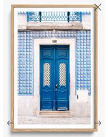 Dekoratives Wandbild/Fotodruck „Blue Doors of Lisbon“ Berlin - Zehlendorf Vorschau