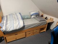 Jugend Bett 90x200 in Kiefer inkl Matratze  1 Jahr alt Nordrhein-Westfalen - Bünde Vorschau