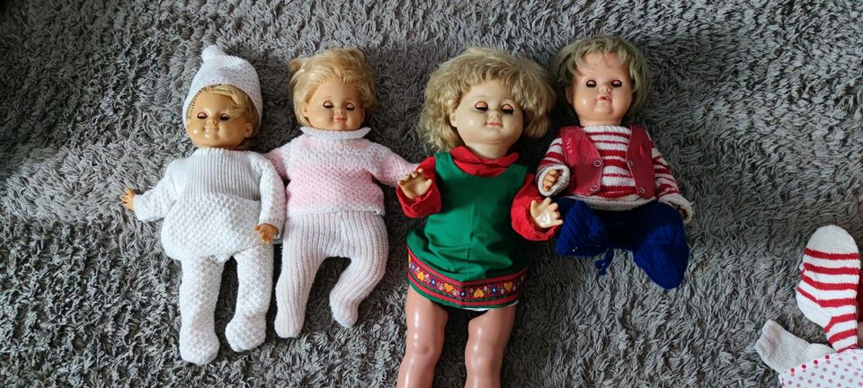 Schildkröt Puppen ca. 60-70ziger Jahre in Sonsbeck