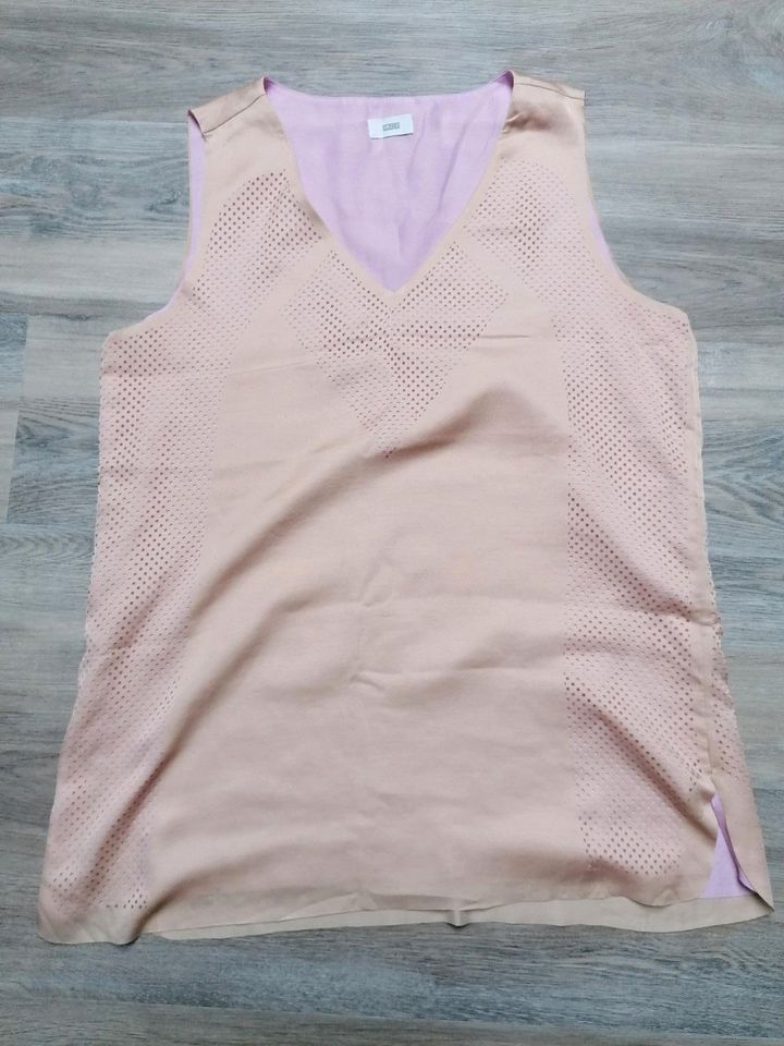 3 Blusen Bluse beige rosa Deichgraf Selected Closed Gr. M in Poppenhausen