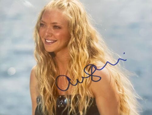 Amanda Seyfried Autogramm "Mamma Mia!" in Person 20x15 autograph in Hannover
