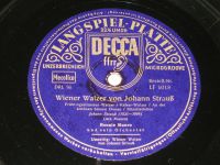 DECCA Langspiel Platte - Wiener Walzer von Johann Strauß Niedersachsen - Syke Vorschau