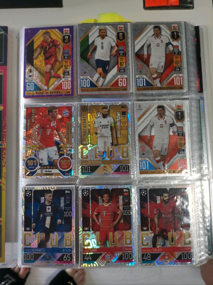 *MATCH ATTAX* 100er 18 Karten * in Ravensburg