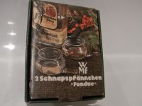 WMF 2 Schnapspfännchen Fondue Glas 3,5 cm (Schnapsgläser) Hessen - Bad Soden am Taunus Vorschau