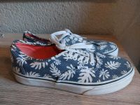 Vans Turnschuh Sneaker plant print Pflanze blau Thüringen - Jena Vorschau