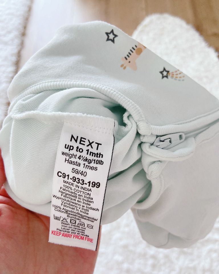 *NEU* H&M Baby Strampler Schlafanzug Overall Größe 56 in Nagold