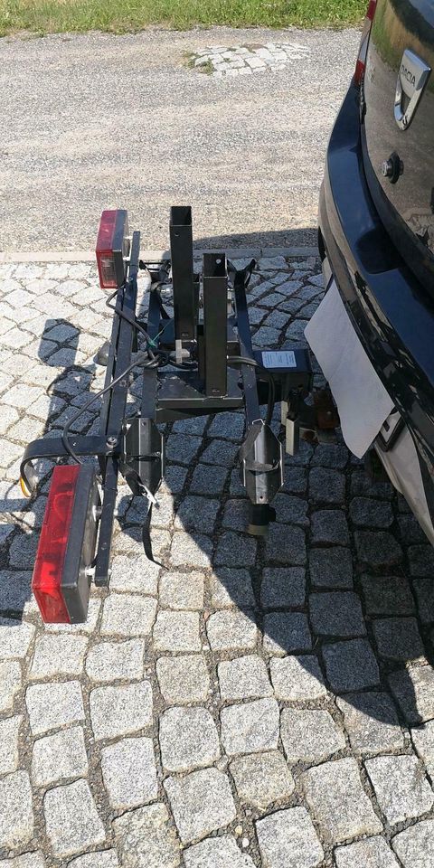 Heckfahrradträger Anhängekupplung, kein Thule, 2 Fahrräder in Burgstädt