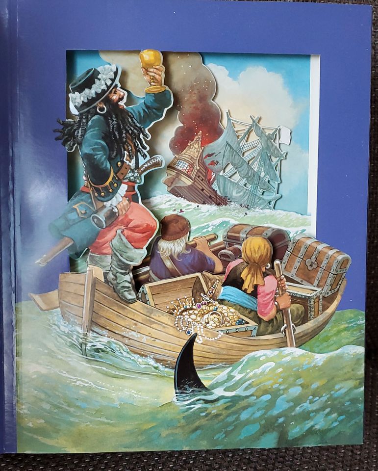 Piratenbuch mit 6 dreidimensionalen Szenen (Blick Hinein Buch) in Witzenhausen