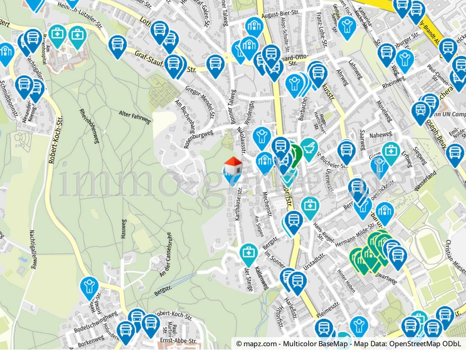 Grundstück mit Baugenehmigung in Bonn Kessenich in Bonn