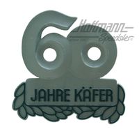 Plakette "60 Jahre Käfer", grau Nordrhein-Westfalen - Viersen Vorschau