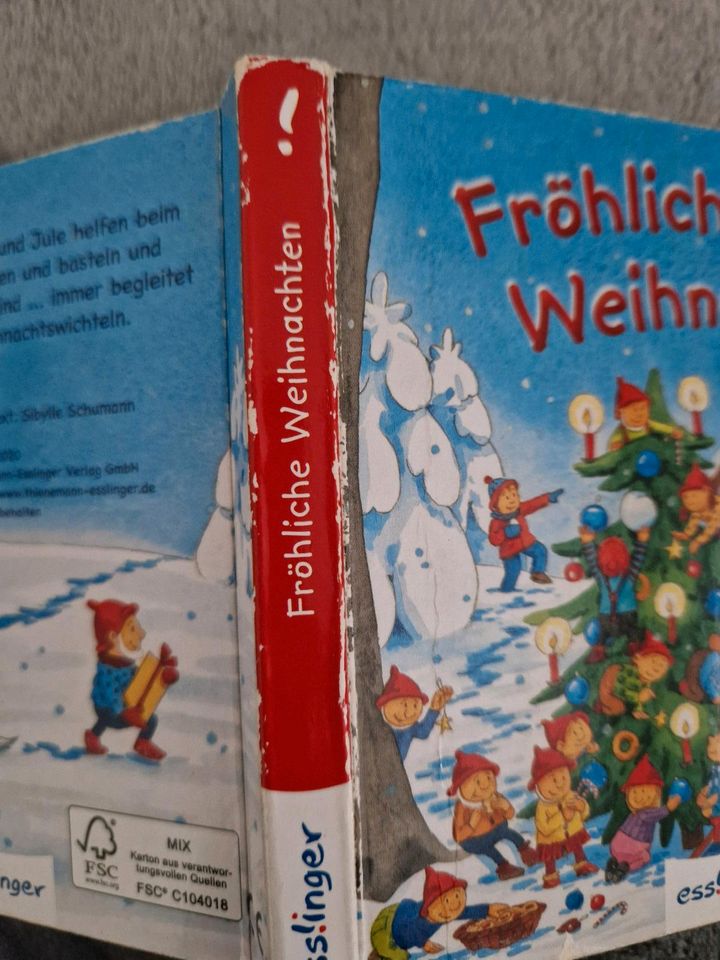 Buch - fröhliche Weihnachten - von Esslinger in Illingen