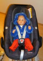 Autokindersitz mit Babynest MAXI COSI  McPebble Nomadblack WIENEU Nordrhein-Westfalen - Gütersloh Vorschau