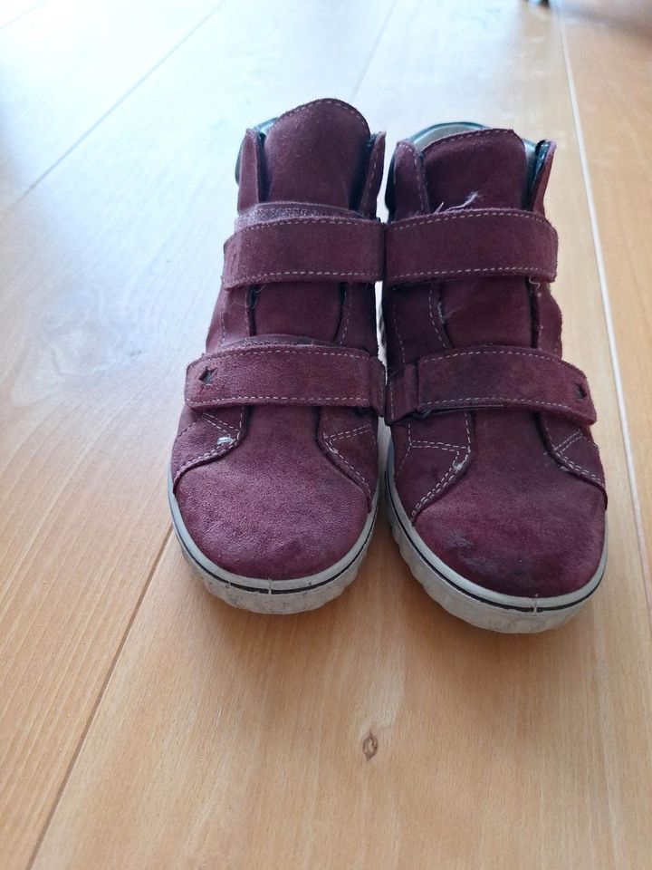 Ricosta  Schuhe Lederschuh Blinklicht Gr.27 Klettschuh in Neustadt (Wied)