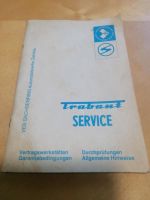 Trabant Serviceheft Thüringen - Sondershausen Vorschau