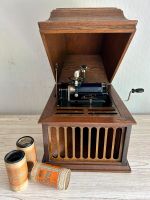 ♫ Edison Amberola X Phonograph aus 1911 - komplett mit 3 Walzen ♫ Nordrhein-Westfalen - Emmerich am Rhein Vorschau