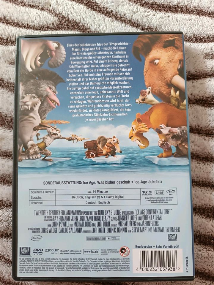 ICE AGE 4 voll verschoben DVD in Bad Feilnbach