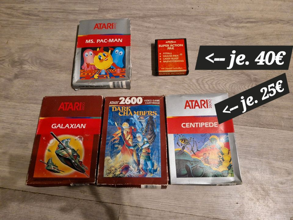 Atari Spiele und Konsolen Sammlung in Recklinghausen