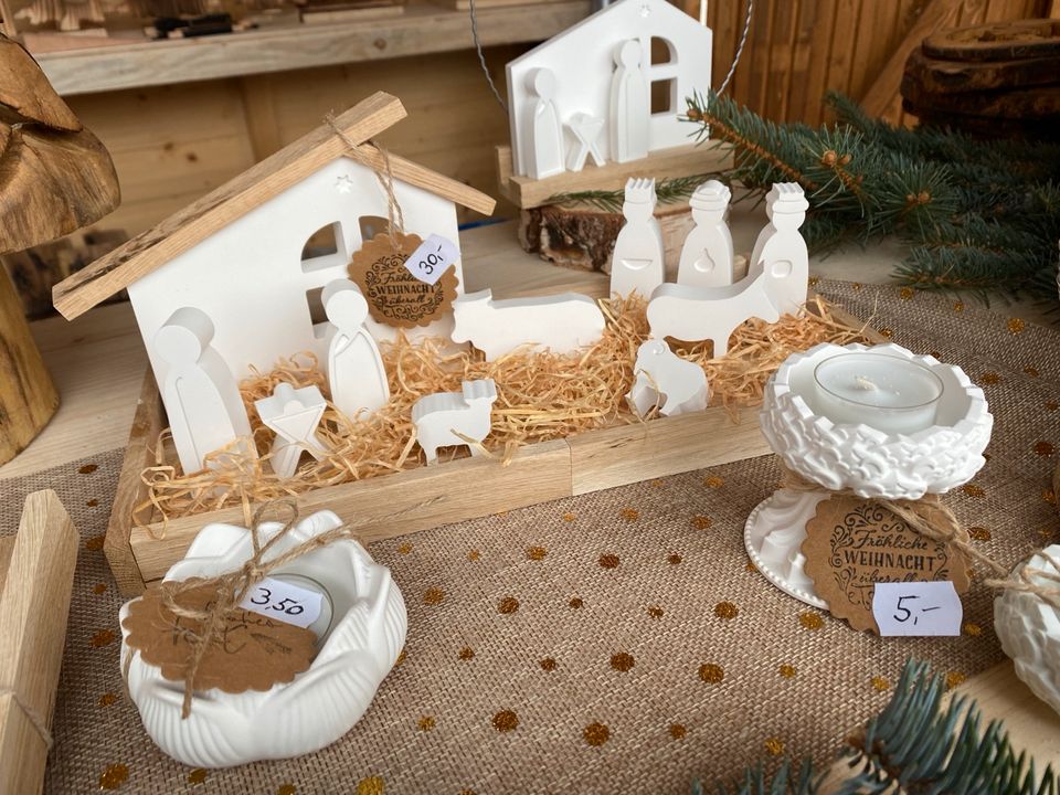 Krippe Weihnachten raysin in Dresden