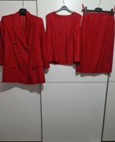 Roter Blazer, Weste und Rock - Größe M Vintage Damen-Outfit Köln - Bickendorf Vorschau